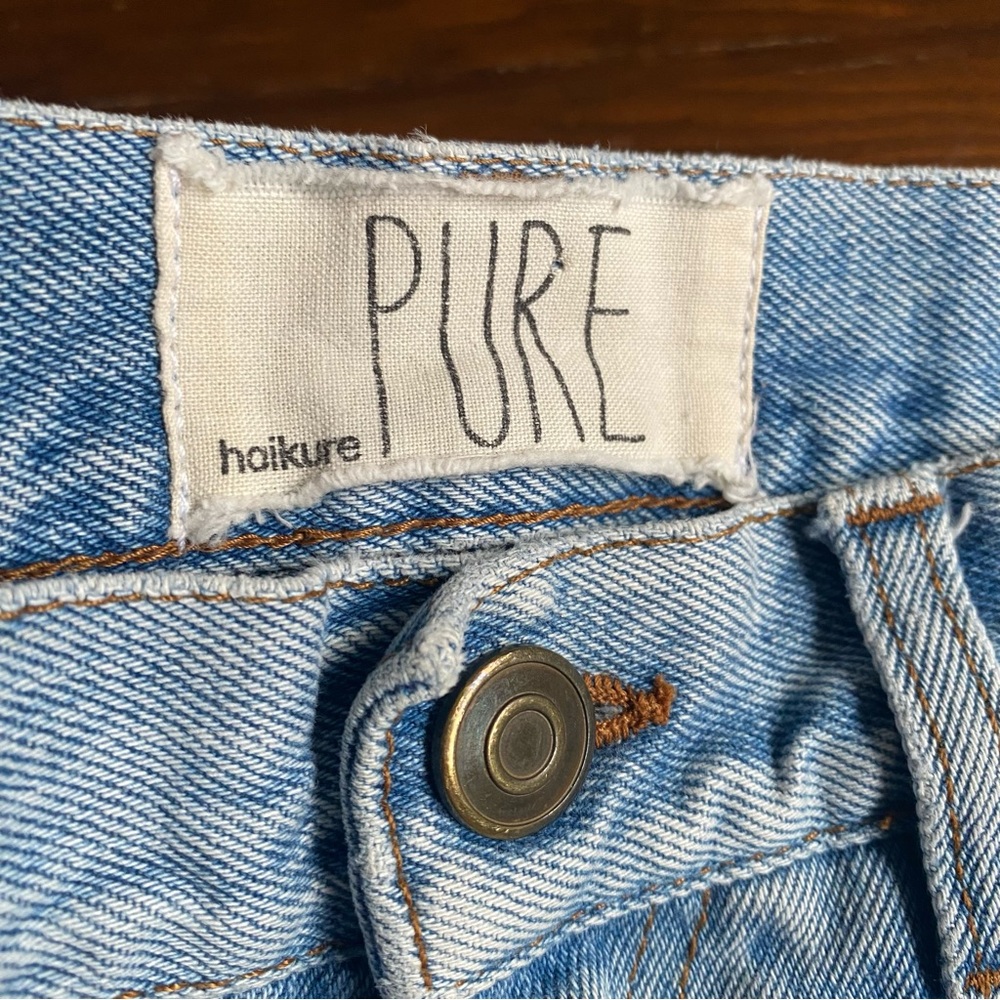 Haikure Women’s New Florence Columbus Cropped High Rise Denim Jeans Size 26 X 24 - Picture 5 of 14